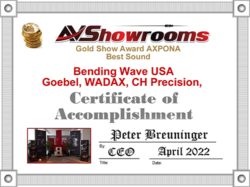 Best Sound of Show AXPONA 2022